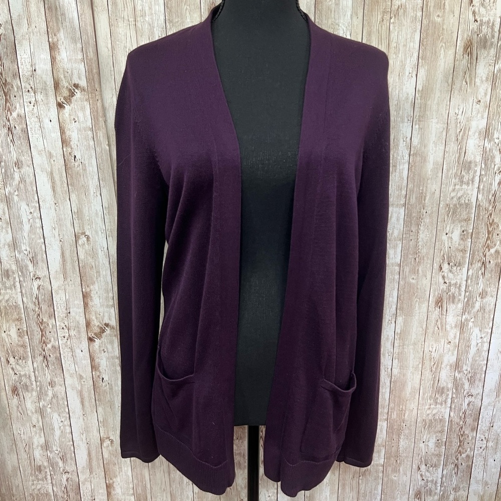 Croft & Barrow Purple Cardigan Sweater‎